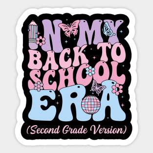 In My Back To School Era Fourth 2nd Grade Gift For Boys Girls Kids Sticker